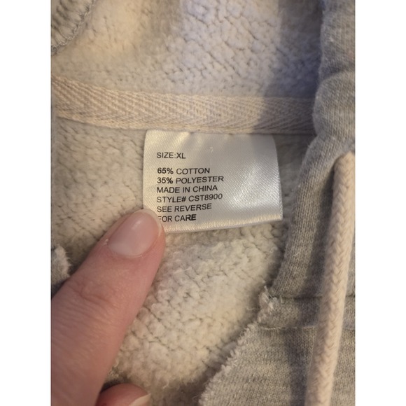 Chicago White Sox Gray Hoodie Womens Size XL - Picture 3 of 5